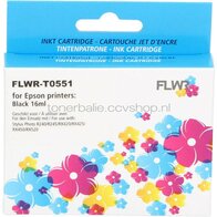 FLWR Epson T0556 Multipack zwart en kleur