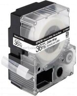 Epson LC-7WBC9 zwart op wit breedte 36 mm