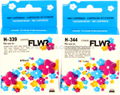 FLWR HP 339/344 2-pack - Optie 73