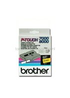 Brother TX-631 zwart op geel breedte 12 mm
