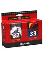 Lexmark 32 / 33 Combopack zwart en kleur
