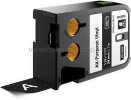 Dymo XTL 1868798 zwart op wit breedte 24 mm
