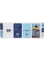 HP 81 licht cyaan