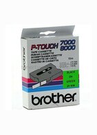 Brother TX-751 zwart op groen breedte 24 mm