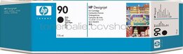 HP 90 3-pack zwart