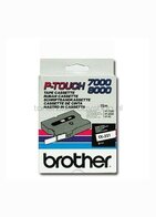 Brother TX-221 zwart op wit breedte 9 mm