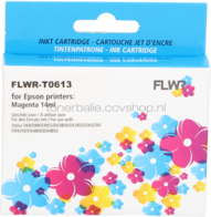 FLWR Epson T0615 multipack zwart en kleur
