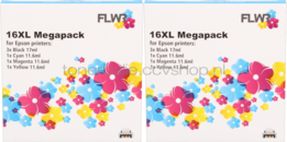 FLWR Epson T1631/2/3/4 12-pack - Optie 52