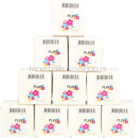 FLWR Dymo 99013 10-Pack 36 mm x 89 mm  transparant