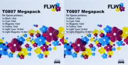 FLWR Epson T0801/2/3/4/5/6 12-Pack - Optie 66