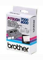 Brother TXE-242 rood op wit breedte 18 mm