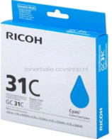 Ricoh GC-31C cyaan