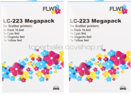 FLWR Brother LC-223 12-pack