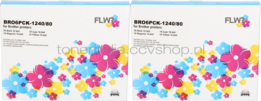 FLWR Brother LC-1240 12-pack - Optie 4