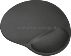 Trust BigFoot ergonomische muismat zwart