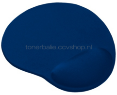 Trust BigFoot ergonomische muismat blauw