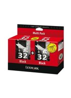 Lexmark 32 twin-pack zwart