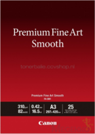 Canon Fine Art Smooth fotopapier  | A3 | 310 gr/m² 25 stuks