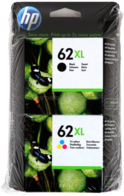 HP 62XL Combo pack