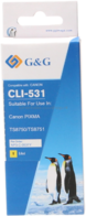 FLWR Canon CLI-531Y geel