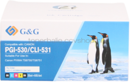 FLWR Canon PGI-530 / CLI-531 Multipack zwart en kleur