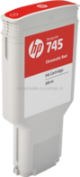 HP 745 Chromatisch rood