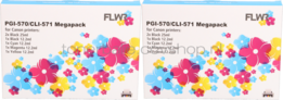 FLWR Canon PGI-570 / CLI-571 12-pack - Optie 36