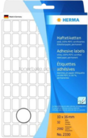 Herma 2330 Permanente papieretiket 10 x 16mm wit