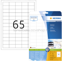Herma 5027 permanente papieretiket 38,1 x 21,2mm wit