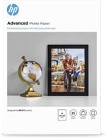 HP Advanced fotopapier Glans | A4 | 250 gr/m² 25 vellen