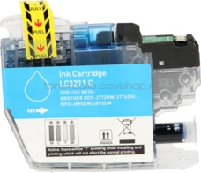 Huismerk Brother LC-3211 cyaan