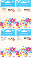 FLWR HP 88XL 4-pack zwart en kleur