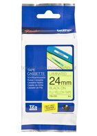 Brother TZE-C51 zwart op geel breedte 24 mm