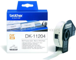 Brother DK-11204 17 mm x 54 mm  wit