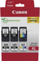 Canon PG-560XL 2x/CL-561XL Multipack zwart en kleur