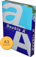 Double A Premium A3 papier 1 pak (80 grams) wit