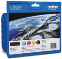Brother LC-985 Multipack zwart en kleur