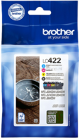 Brother LC-422 valuepack zwart en kleur