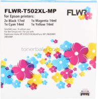 FLWR Epson 502XL Multipack zwart en kleur