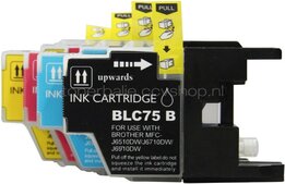 FLWR Brother LC-1240XL Multipack zwart en kleur