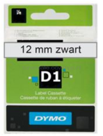 Dymo D1 45010  op  breedte 12 mm
