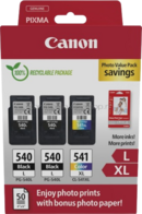 Canon PG-540Lx2/CL-541XL Photo Value Pack zwart en kleur