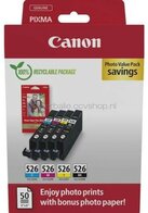 Canon CLI-526 Photo Value Pack zwart en kleur