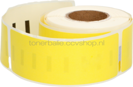 FLWR Dymo 99010 89 mm x 28 mm  geel