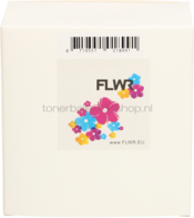 FLWR Zebra thermische labels 70 mm x 50 mm  wit