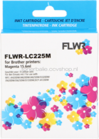 FLWR Brother LC-225XLM magenta