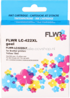 FLWR Brother LC-422XL geel