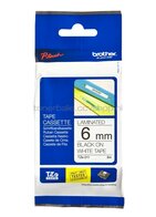 Brother TZE-211 zwart op wit breedte 6 mm