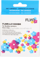FLWR Brother LC-970BK / LC-1000BK zwart