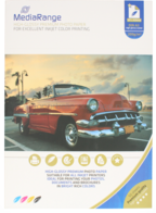 MediaRange Fotopapier Inkjet Hoogglans | A3 | 200 gr/m² 50 vellen